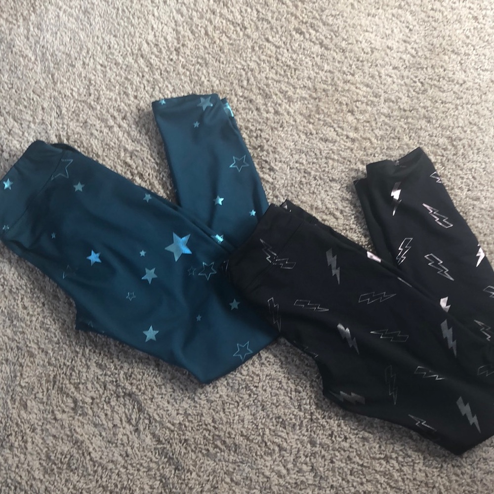 TWO PAIRS of Old Navy Active Leggings